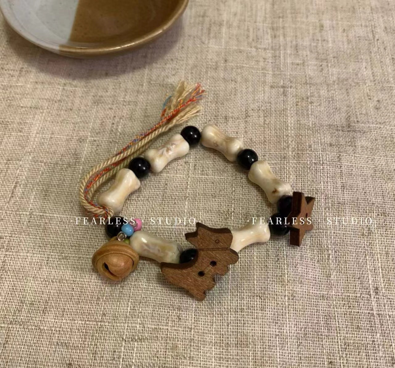 New Chinese hand-made dog beaded bracelet